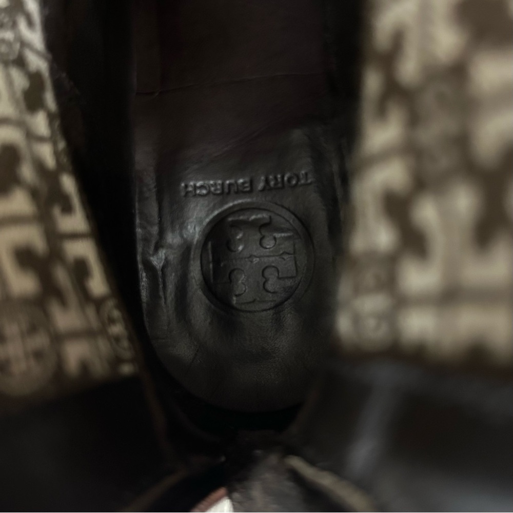 SOLD- Tory Burch Dark Brown Over the Knee Boots - Picture 12 of 13